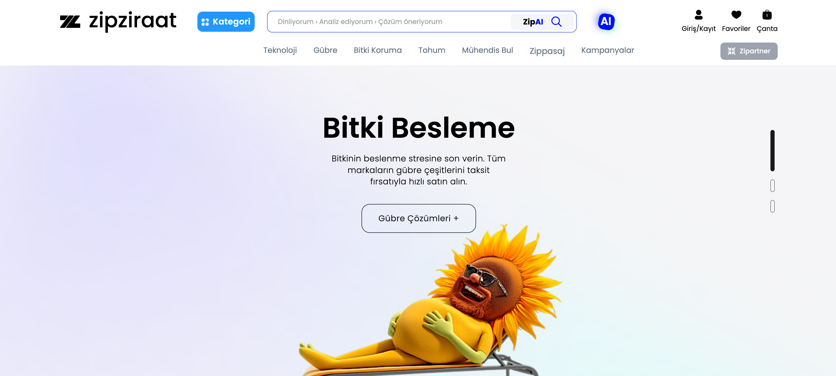 Tarımın ortak noktası yayında.